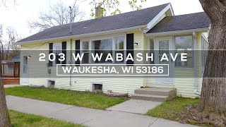 Showcase Video - 203 W Wabash Av, Waukesha, WI 53186