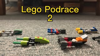 Lego Podrace 2 (Lego Star Wars stop motion animation)