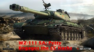 WZ-111 5A: Petty Engages the CC Hacks - Guest Replay (World of Tanks Console)