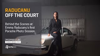 BTS - Emma Raducanu's first Porsche Photo Session