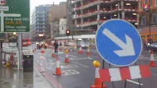 Bike Commuter Obstacle Course - Aldgate East again!