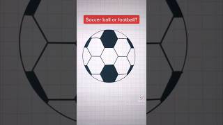 Soccer or football #soccer #football #messi #ronaldo #howtodraw #drawing #subscribe #viral #trending