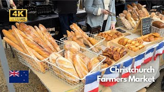 CHRISTCHURCH FARMERS MARKETS - Catching The Metro Bus From The City, Riccarton House & Bush (4K)