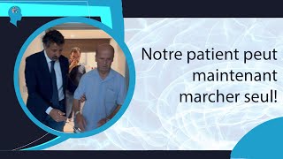 Notre patient peut maintenant marcher seul! #parkinson #centredeneuromodulation