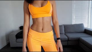 10 mins abs & flat stomach workout at home | nastya swan