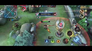 Gusion Jangan Sembunyi dituret donk lawan Hanabi wkwk #mobilelegends #hanabi #gusion