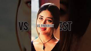 kareena kapoor as per Google vs pinterest! #ytshorts #kareenakapoorkhan #jabwemet #bollywood #trend