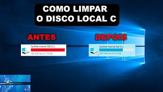 Como Liberar Espaço no Disco C do WINDOWS