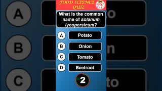 FOOD SCIENCE QUIZ #shorts #quiz #foodscience