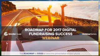 Roadmap for 2017 Digital Fundraising Success Webinar