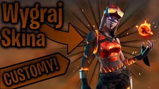 CUSTOMY Z WIDZAMI O SKINY! #TOPMODEL #FORTNITE #CUSTOMY #JACOB #RAFA #AD