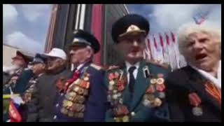 (VERY RARE) Russian Anthem | Victory Day Parade of Rostov-on-Don (9 May 2015)