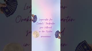 KartenLegemuster 🔮 Vollmond in Fische 🌕 Tarot & Orakel - Ritual