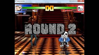 Mugen All Stars Legends Episode 80 Tohru Adachi (me) VS Sans