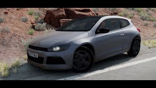 Beamng Drive Vw Scirocco + Dummy Version +  Crashtest+ Downloadlink