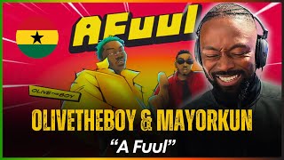 🚨🇬🇭🇳🇬 | Olivetheboy & Mayorkun - A Fuul | Reaction