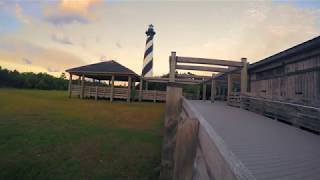 Hatteras Lighthouse OBX "Shot 2" Jim Baugh Outdoors TV Field Footage Time Lapse