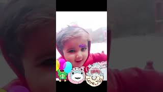 cute baby 👯🕺 happy 😁 mood #virologo #song #shorts #...