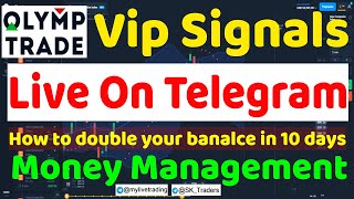 Olymp Trade Free VIP Signals || Earn daily 100% Profit || OlympTrade Best Strategy || MyLive Trading