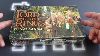 Lord of the Rings TCG Fellowship of the Ring Booster Box Opening