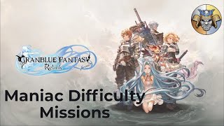 Maniac Difficulty Quests - Granblue Fantasy: Relink