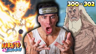 NARUTO VS. THIRD RAIKAGE!! Naruto Shippuden Reaction: Ep. 300 - 302