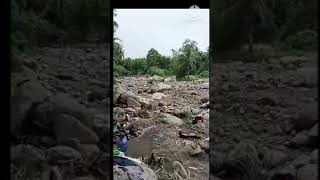 DRY RIVER IN NORTH COTOBATO PHILIPPINES SUDDENLY ARISES RAGING TORRENTS!!!