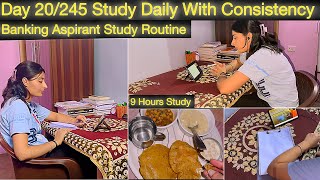 Day 20/245 Study Daily With Consistency ||Target Bank Exams 2024||