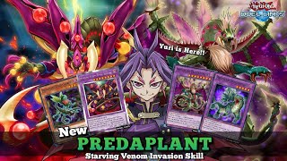 New Predaplant Deck with Starving Venom Invasion Skill! Yuri is Here! [Yu-Gi-Oh! Duel Links]