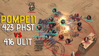 POMPEII 423 PHST vs 416 ULIT PERTAMA KALINYA BERTARUNG   DOOMSDAY LAST SURVIVORS