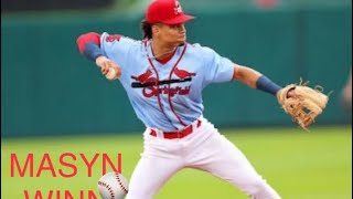 Masyn Winn - Baseball Prodigy Hits 100.6 MPH and You Won't Believe What Position He Plays! #shorts