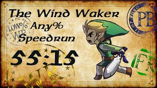 The Wind Waker Any% speedrun in 55:15