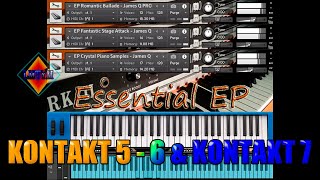 ESSENTIAL EP Library🎼🎹Los mejores electric pianos😱😱para KONTAKT 5, Kontakt 6 & Kontakt 7🎼🎹By LMTYM🔥💯