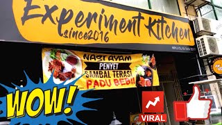 Experiment Kitchen, Makanan Asia & Barat Yang Sedap Berpatutan