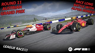 F1 22!!!!! | Features Gaming League Race | Round 11 - Austrian Grand Prix!!!