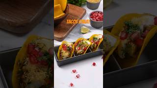 Easy To Make Snack Ideas 😋 | Chatpata Tacos Chaat Recipe | SaltInAll #Shorts