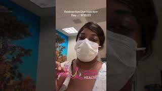 Radioactive Dye injection | The day before my Double Mastectomy #shorts #the3culbstateers