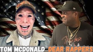 TOM MACDONALD-DEAR RAPPERS-REACTION