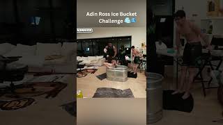 Adin Ross Taking Ice Bath Goes Crazy LIVE #adinross #shorts