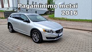 Į Volvo V 60 Cross Country 2,5 l 189 kW 2016 m, sumontuota (SND) 5 - tos kartos dujų įranga LiquidSI