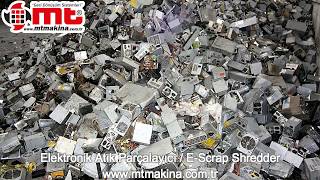 CS-Elektronik Atık Parçalayıcı / CS-Electronic Waste Shredder Machine