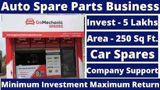 GoMechanic Spare Parts Franchise | Lowest Investment of 5 Lakhs Only | PAN India Available