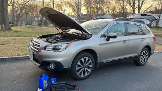 2016 Subaru Outback Oil & Filter Change