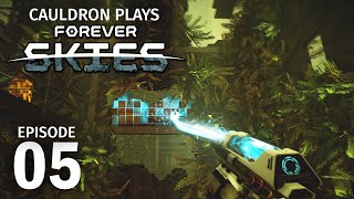 Underdust Puzzles and Parkour // Cauldron Plays Forever Skies // Episode 05