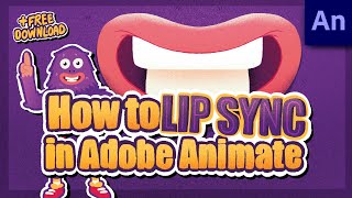 How to Lip Sync | Adobe Animate 2021