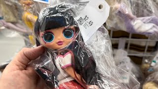 Thrifting for Dolls Las Vegas Thrift Shop Dolly Finds Na Na Na LOL Surprise OMG Barbie Mattel Disney