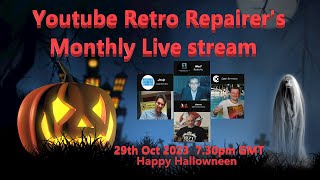 Youtube Retro Repairers Hallowneen Live Stream