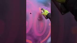 Courage the Cowardly Dog Street Art POV Painting 🐕 Fat Cap Sprays