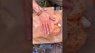 amazing 🤩 #food #chicken #outdoorcooking #cooking #camping #chef #nature #shortvideo #seafood