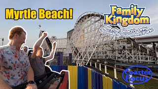 Visiting FAMILY KINGDOM Amusement Park in Myrtle Beach, South Carolina for SWAMP FOX! Vlog